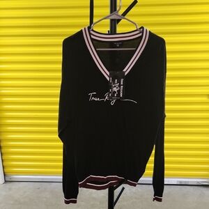 True Religion Black Sweater for Men
